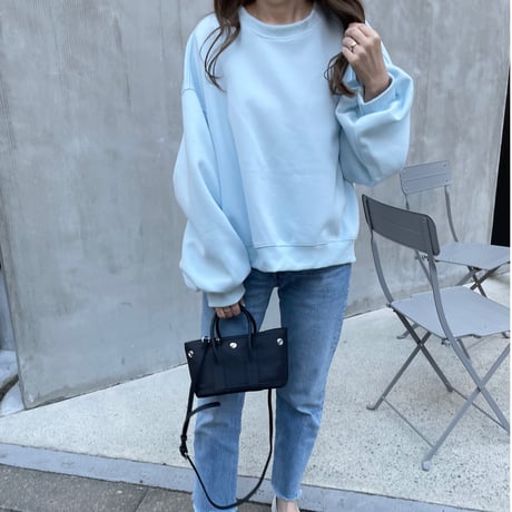Over size sweat (Blue)