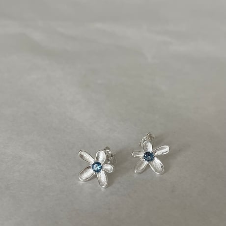 【silver925】Flower pierce