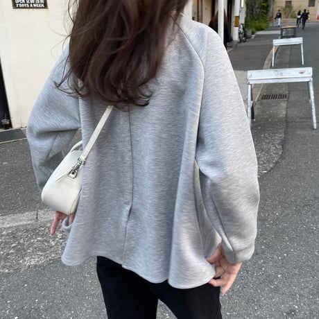 Flare slit sweat(Gray)
