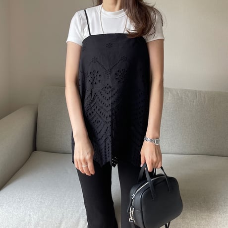 Race camisole(Black)