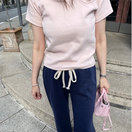 Flannel t-shirts(Pink)