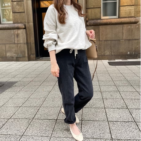 Cotton volume pullover (oatmeal)
