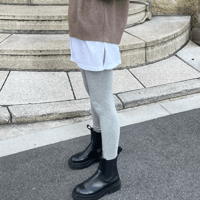 コットンスカート付きレギンス