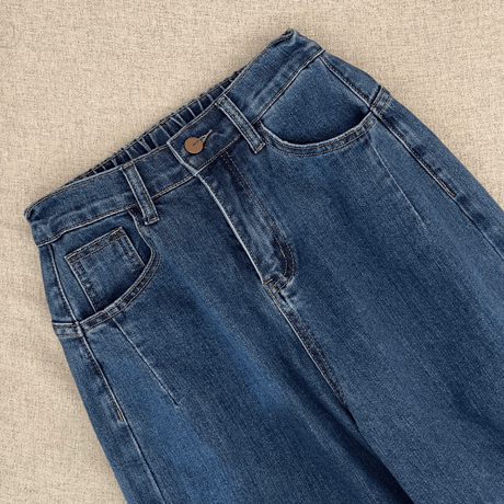 Taperd stretch soft denim(Blue)