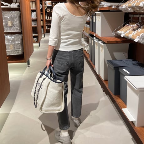 2way waffle tops(White)