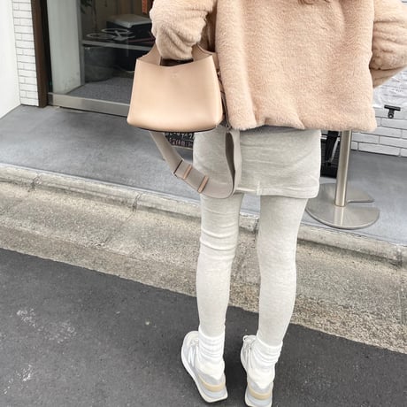 スカート付きレギンス(Oatmeal)