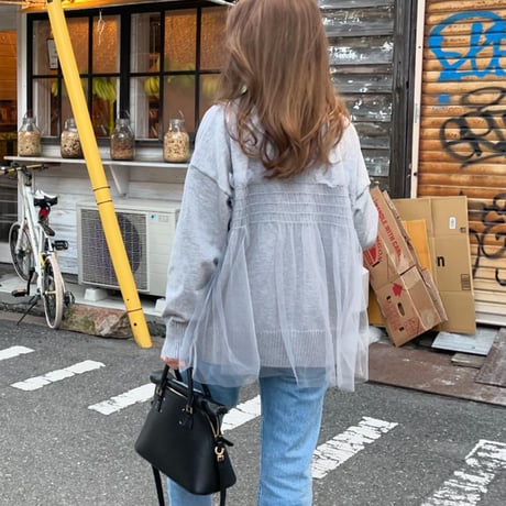 Feminine knit(Gray)
