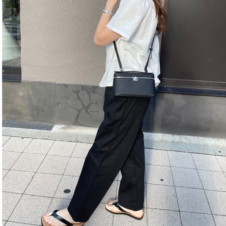 Relax rinen pants(Black)
