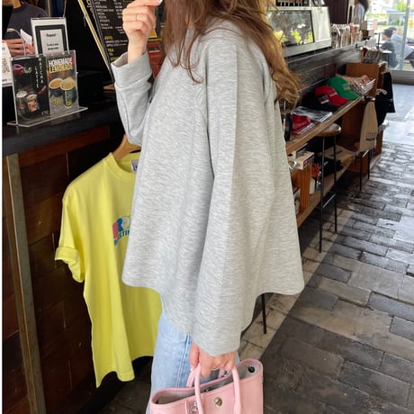 Flare slit sweat(Gray)