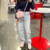 Straight wide pants