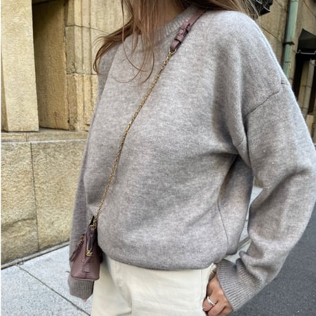 Loose knit (Gray)
