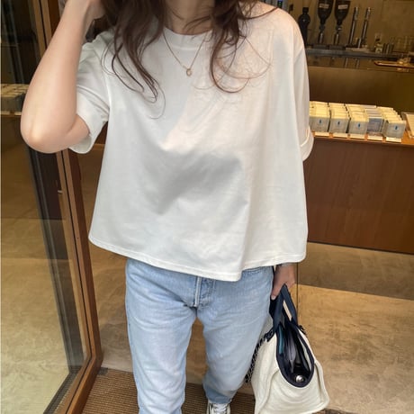 Roll-up flare tops(White)
