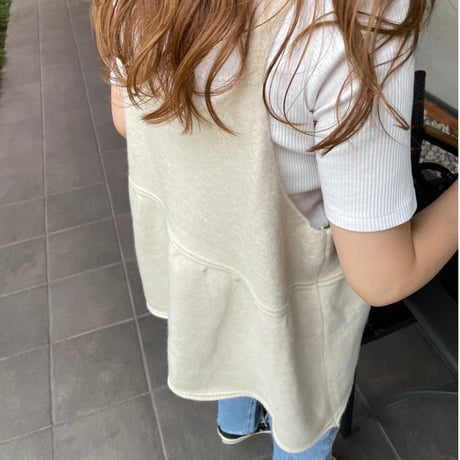Knit camisole (ivory)