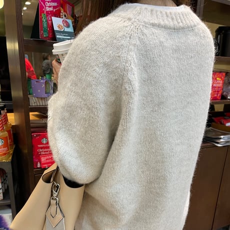 Oversize knit (Beige)