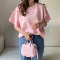 Cropped sweat tops(Pink)
