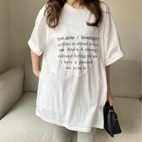 Heart over t-shirts(White)
