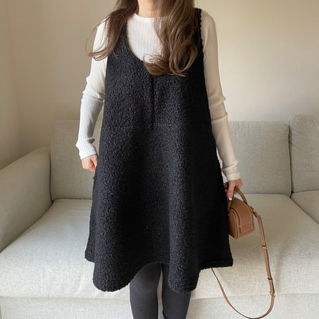 Boa mini onepiece(Black)