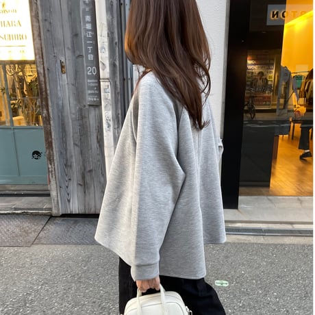 Flare slit sweat(Gray)