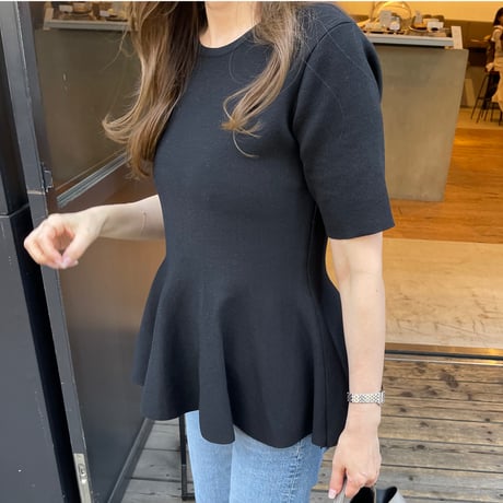 Flare knit (Black)