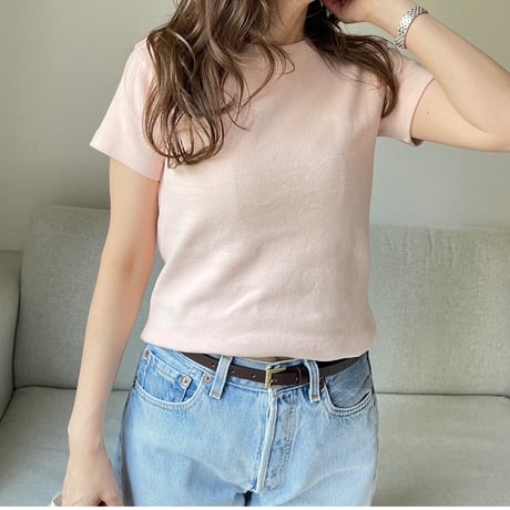 Flannel t-shirts(Pink)