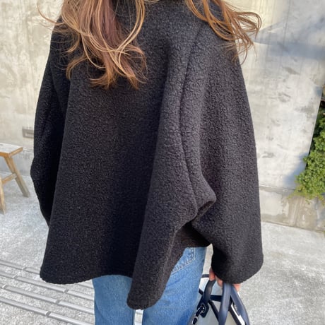 A-line boa light outer (Black)