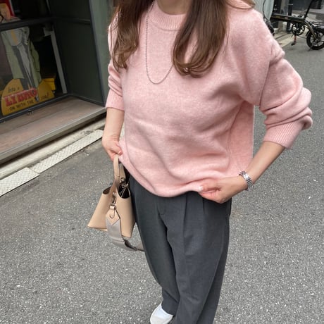 Loose knit (Pink)