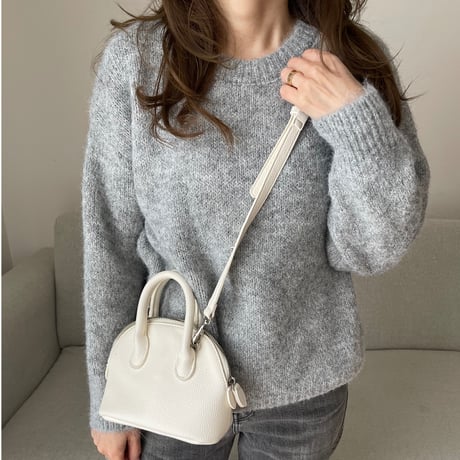 Soft touch basic knit(Gray)