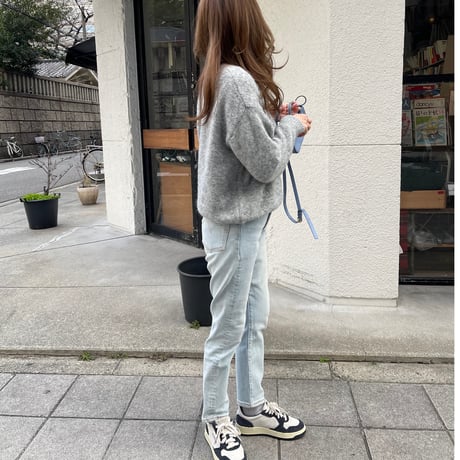 Soft touch basic knit(Gray)