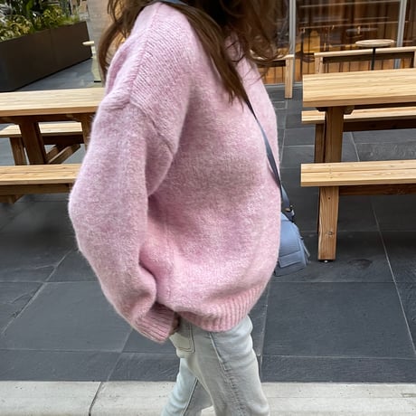 Soft touch basic knit(Pink)