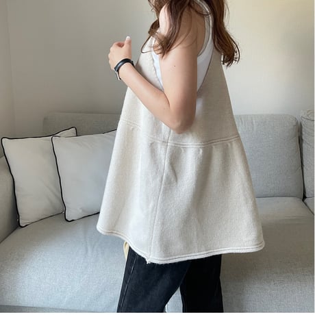 Knit camisole (ivory)