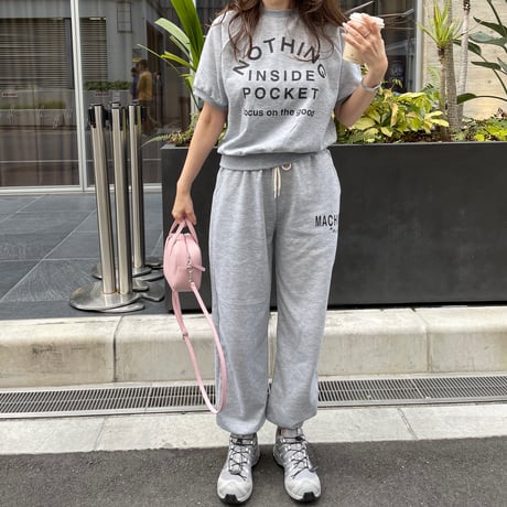 Logo sweat setup(Gray)