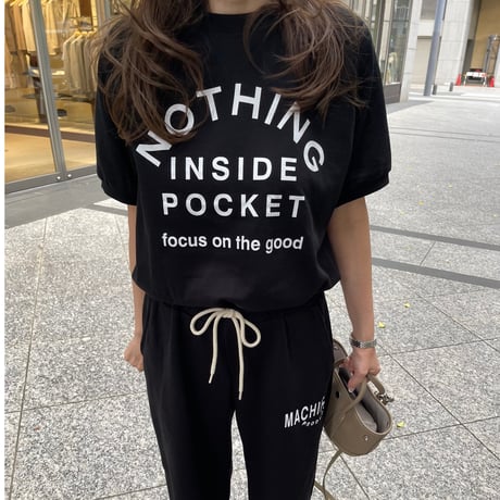 Logo sweat setup(Black)