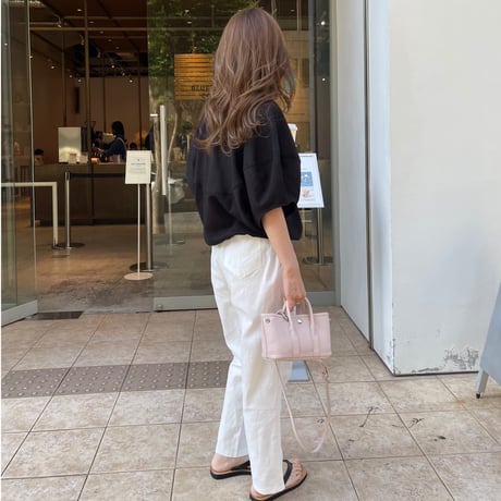 Relax linen pants(White)