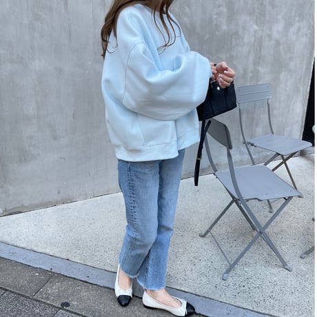 Over size sweat (Blue)