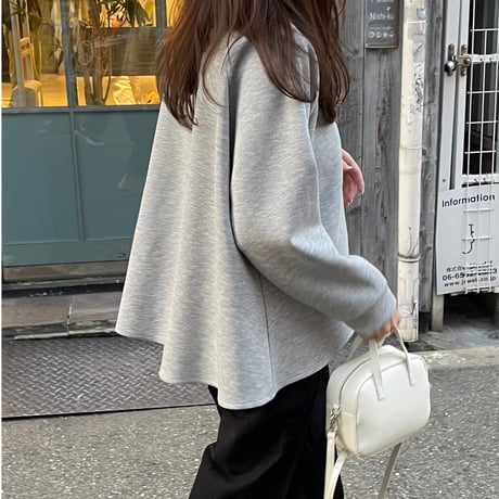 Flare slit sweat(Gray)