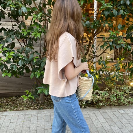 Knit cape cardigan(Beige)
