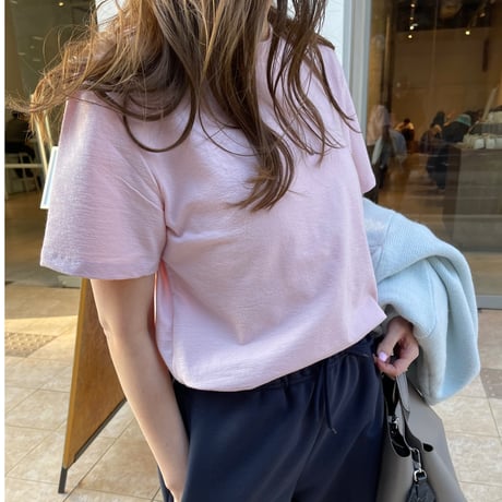 Gold plate t-shirts(Pink)