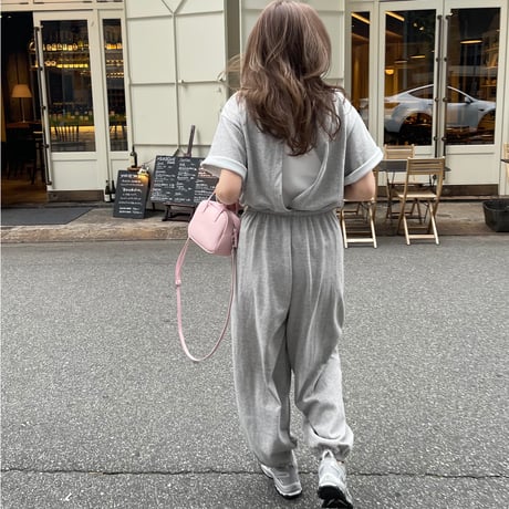 Back slit allinone(Gray)