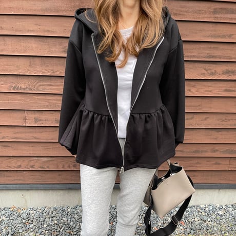 Teard frill foodie (Black)