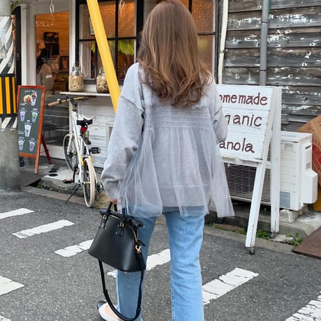 Feminine knit(Gray)