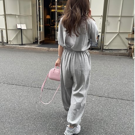 Back slit allinone(Gray)