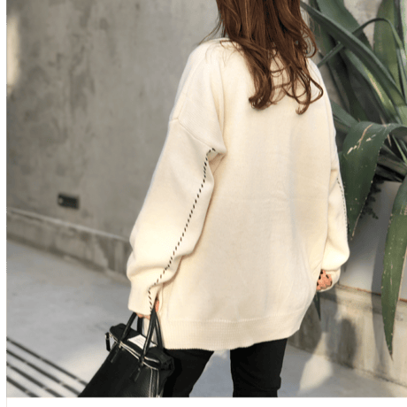 Wide cardigan