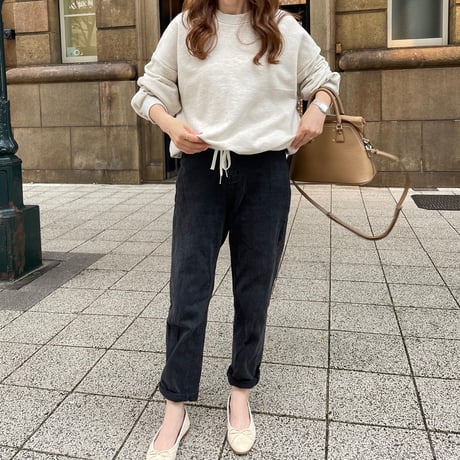Cotton volume pullover (oatmeal)