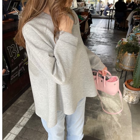 Flare slit sweat(Gray)