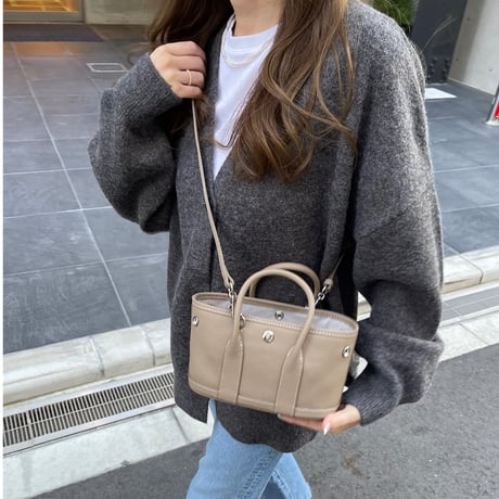 Side slit over cardigan(Charcoal gray)