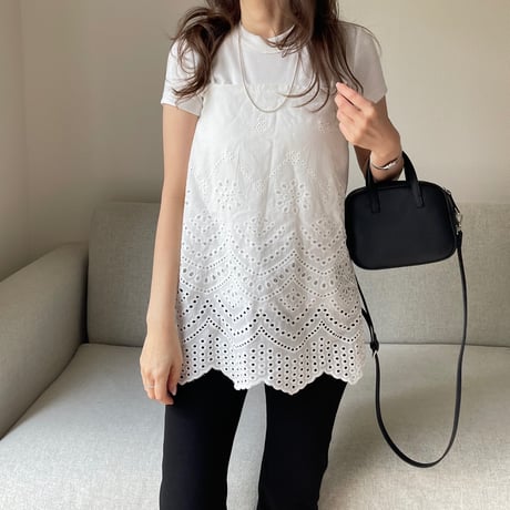 Race camisole(ｗhite)