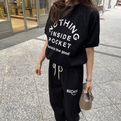 Logo sweat setup(Black)