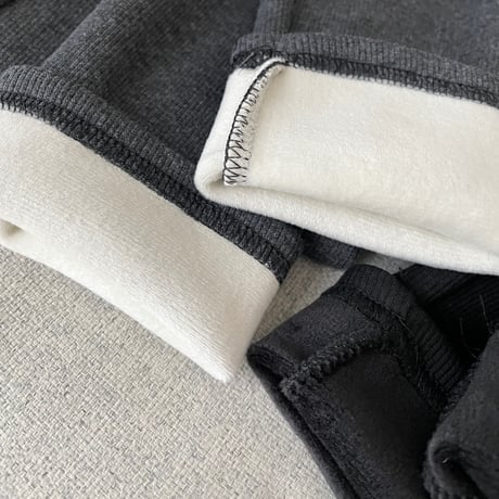 Warm rib leggings