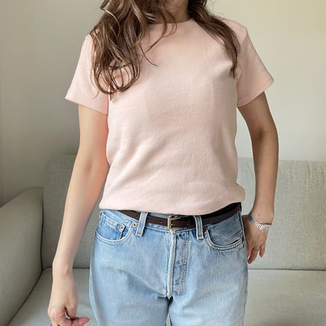 Flannel t-shirts(Pink)