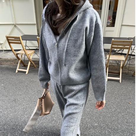 Knit foodie setup(Dark gray)